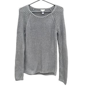 Chico’s Silver Sweater size O